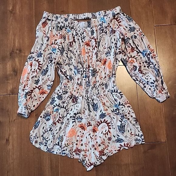Free People Pretty & Free Romper Size Small - Picture 2 of 6